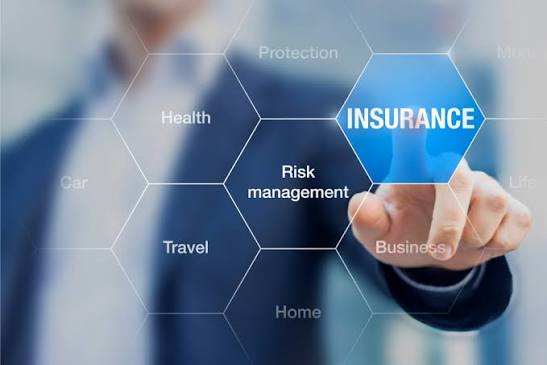 A hand selecting insurance on a coverage map